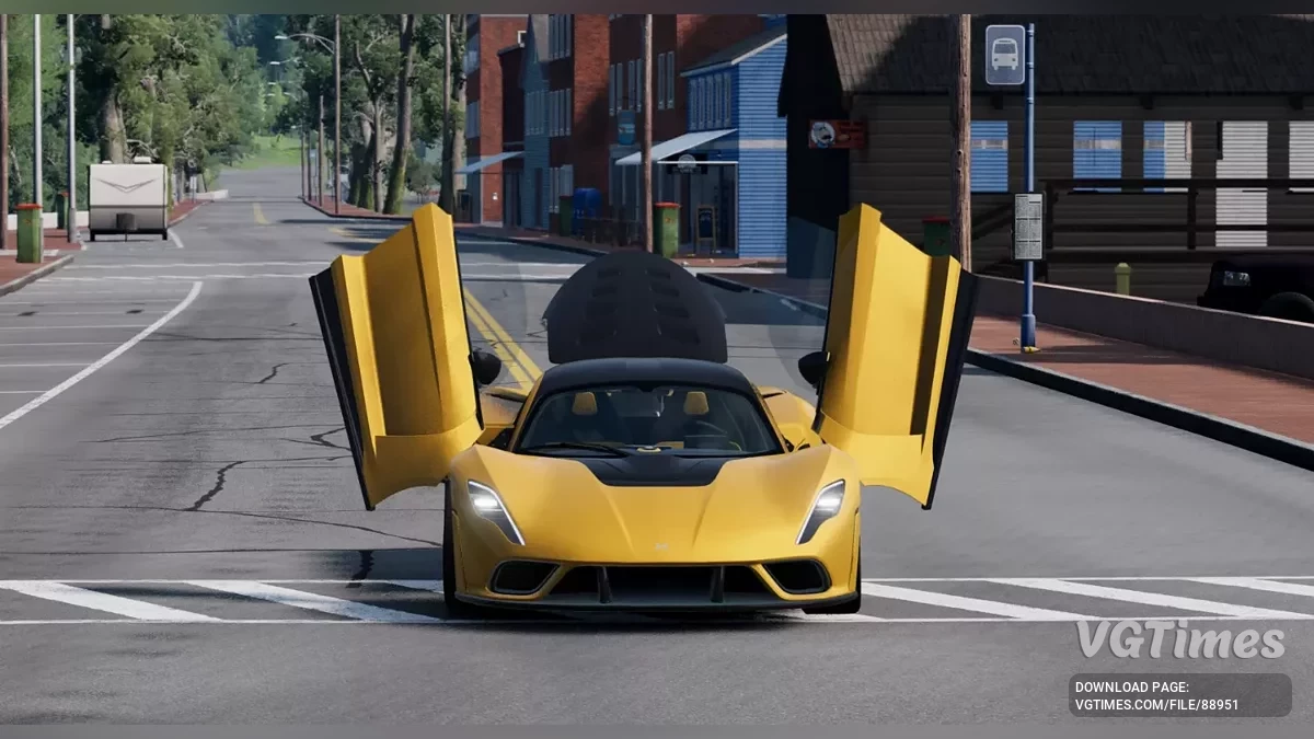 BeamNG.drive — Hennessey Venom F5 update (0.37.x)