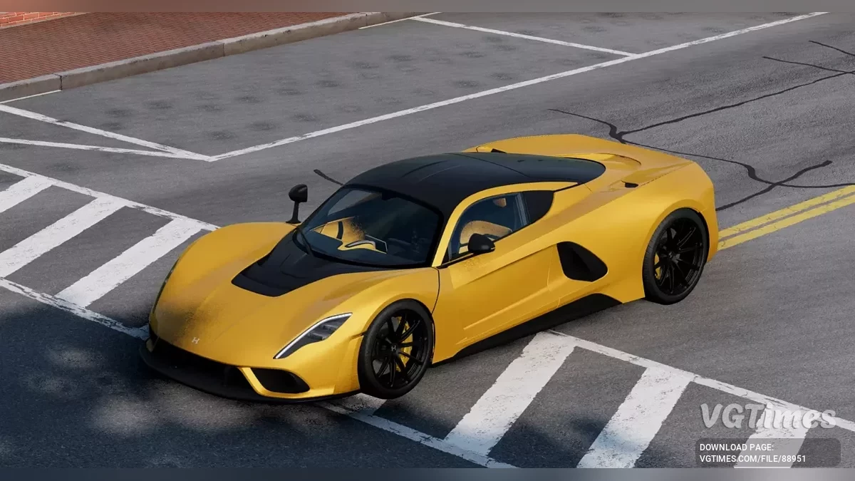 BeamNG.drive — Hennessey Venom F5 update (0.37.x)