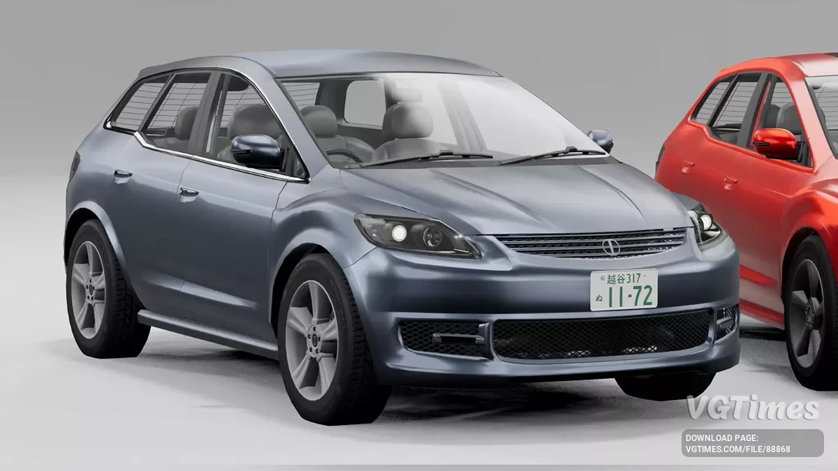 BeamNG.drive — Ibishu CrossSport (2006 - 2013) v4.90 (0.37.x)