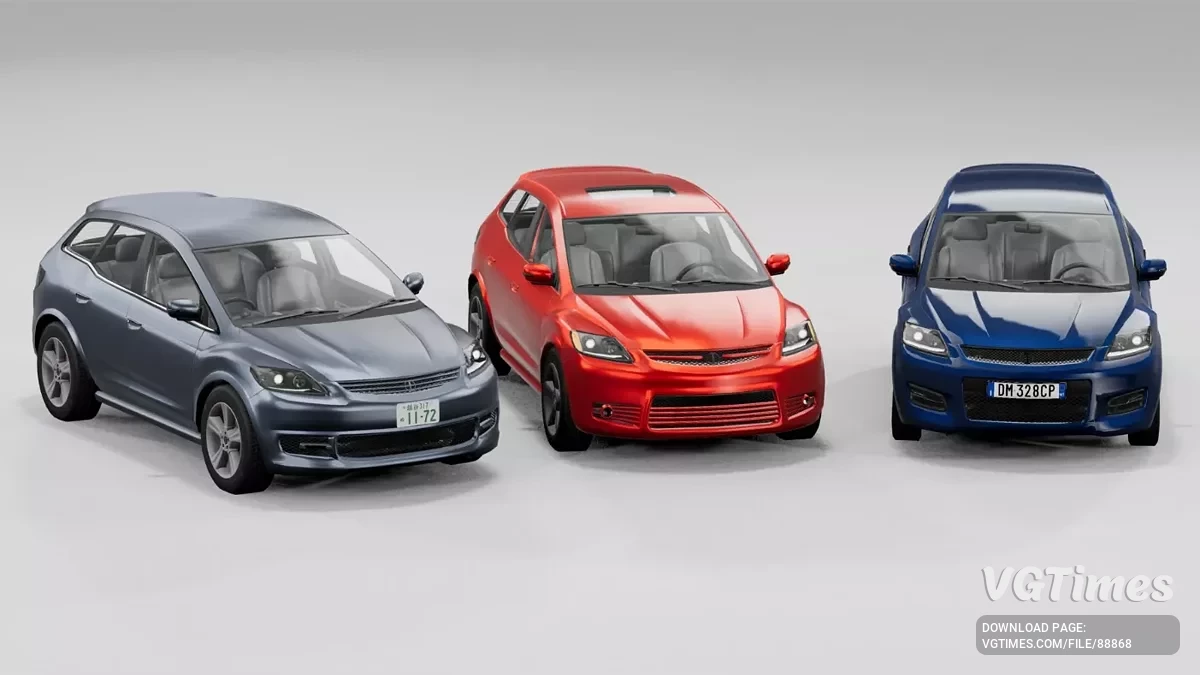 BeamNG.drive — Ibishu CrossSport (2006 - 2013) v4.90 (0.37.x)