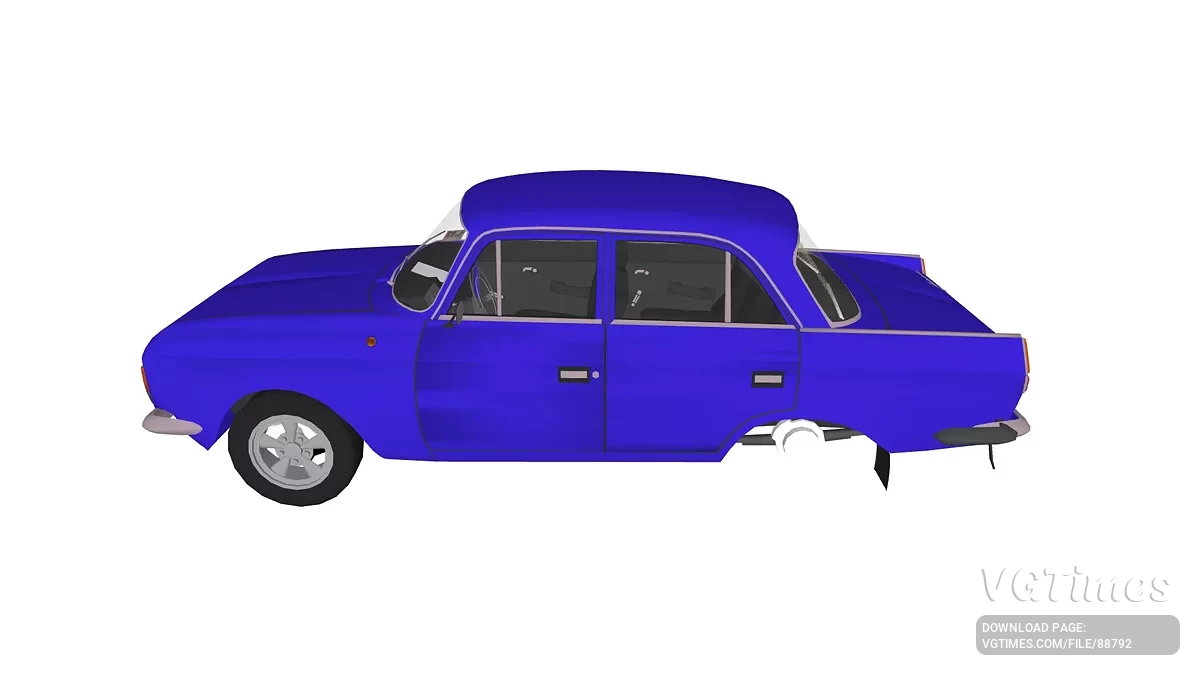 Simple Car Crash Physics Sim — ИЖ 412