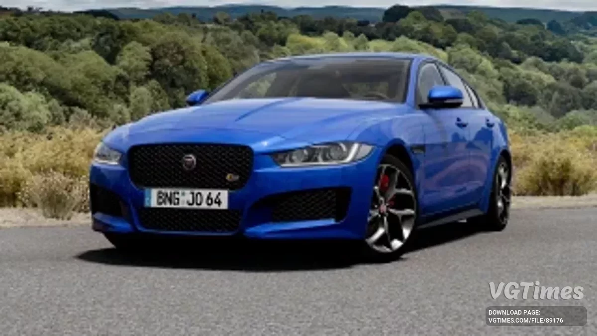 BeamNG.drive — Jaguar XE v2.0 (0.37.x)