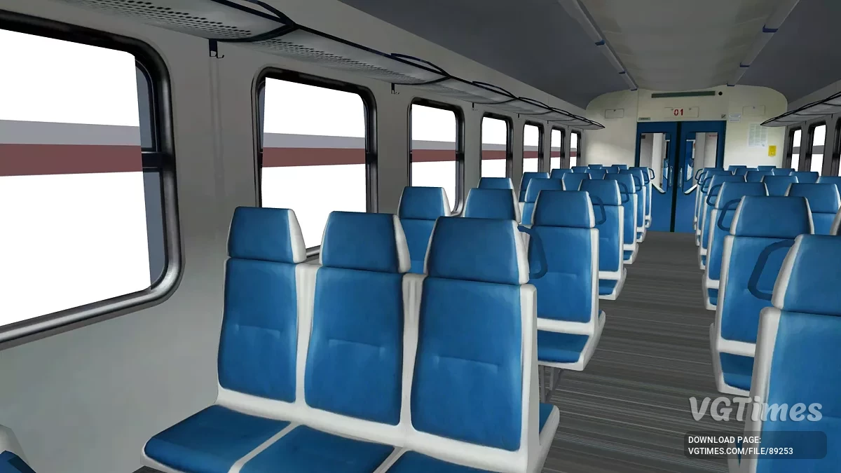 Simple Car Crash Physics Sim — Электричка ЭД4М