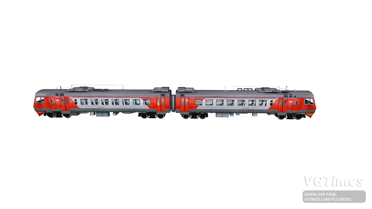 Simple Car Crash Physics Sim — Электричка ЭД4М