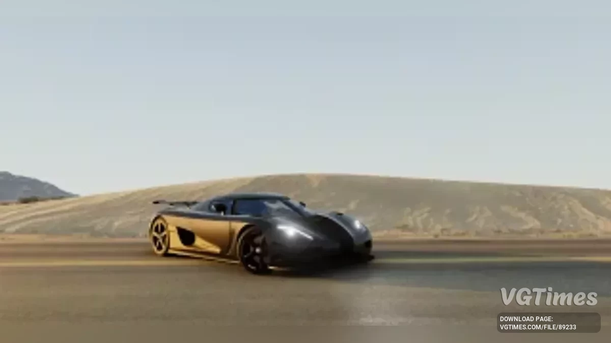 BeamNG.drive — Koenigsegg Agera R Revamped v4.60 (0.37.x)