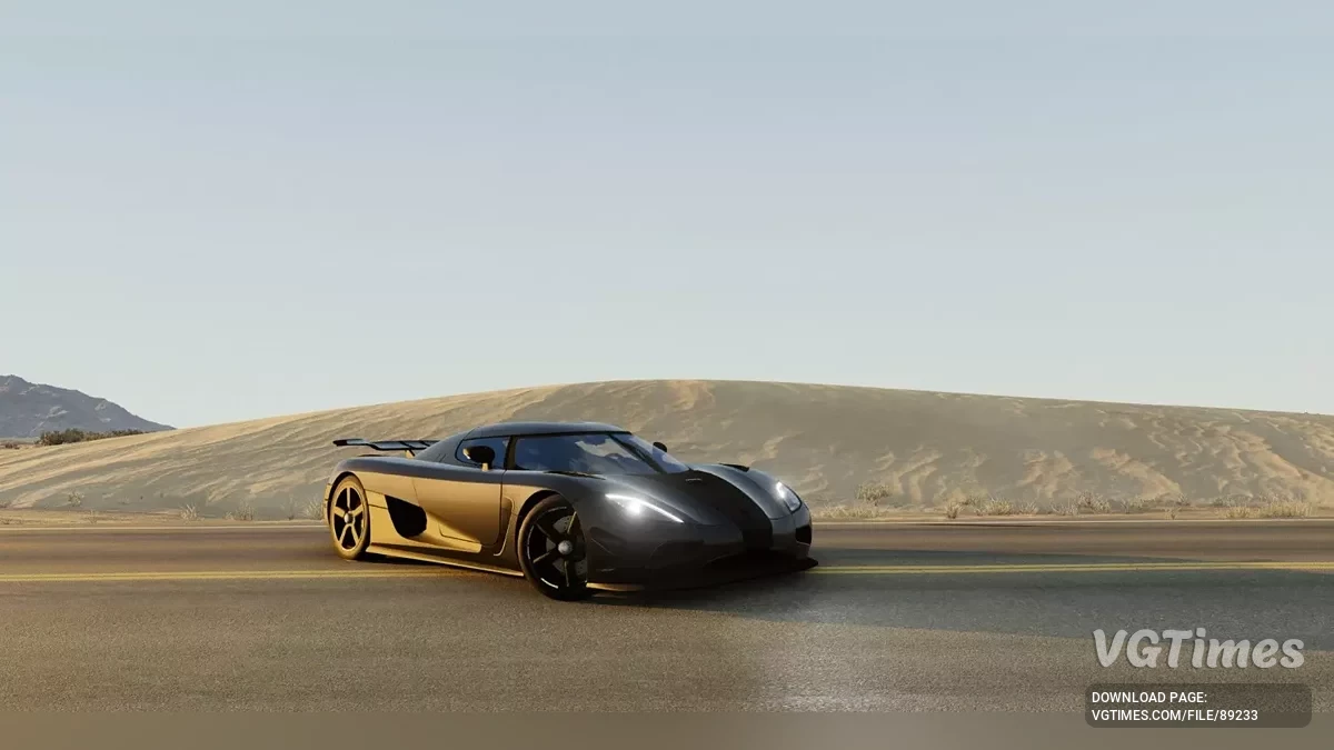 BeamNG.drive — Koenigsegg Agera R Revamped v4.60 (0.37.x)