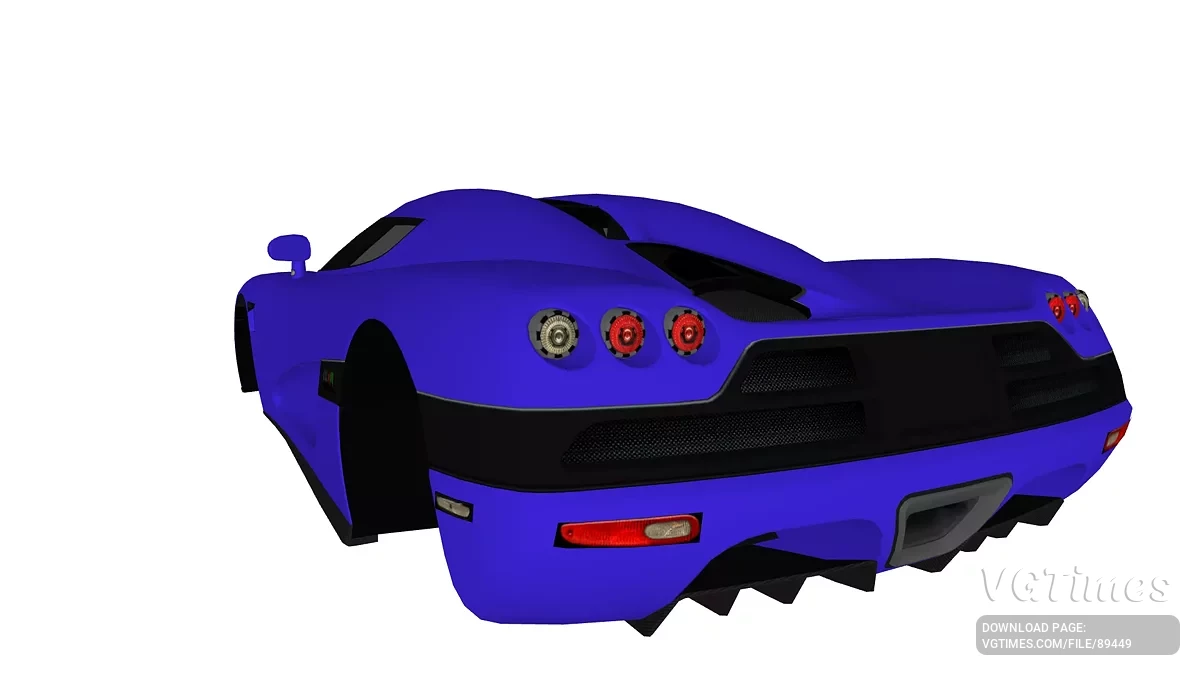 Simple Car Crash Physics Sim — Koenigsegg CCXR