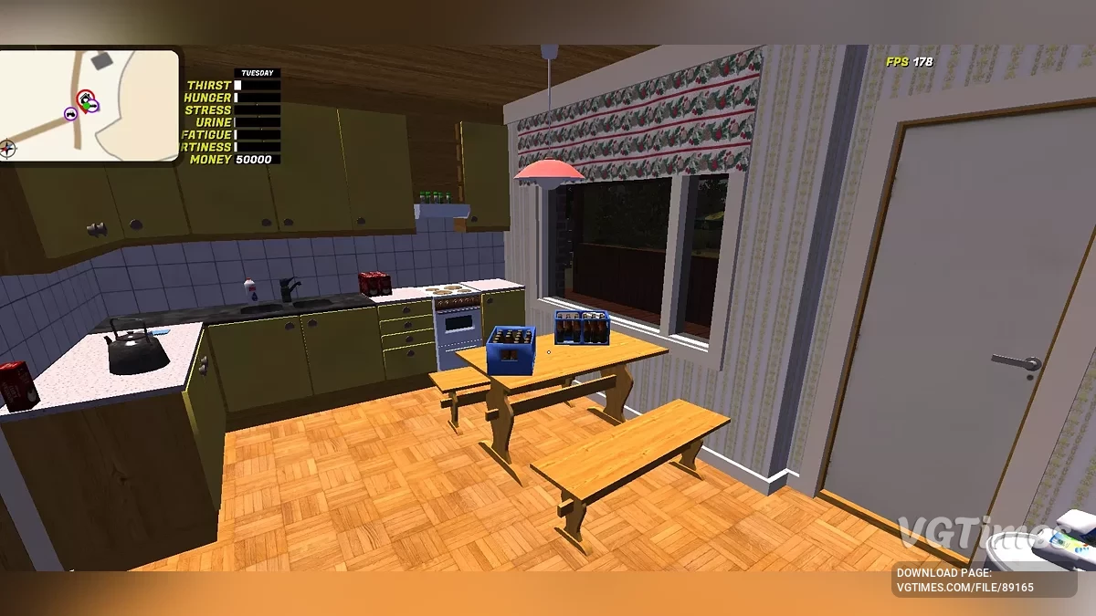 My Summer Car — Красная Satsuma GT