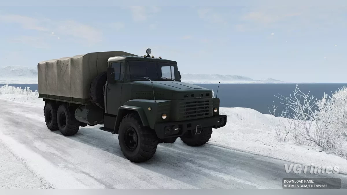 BeamNG.drive — KrAZ-250/260 v4.0 (0.37.x)