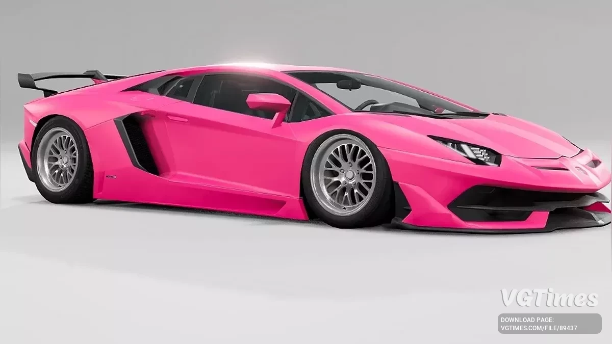 BeamNG.drive — Lamborghini Aventador SJV (0.37.x)