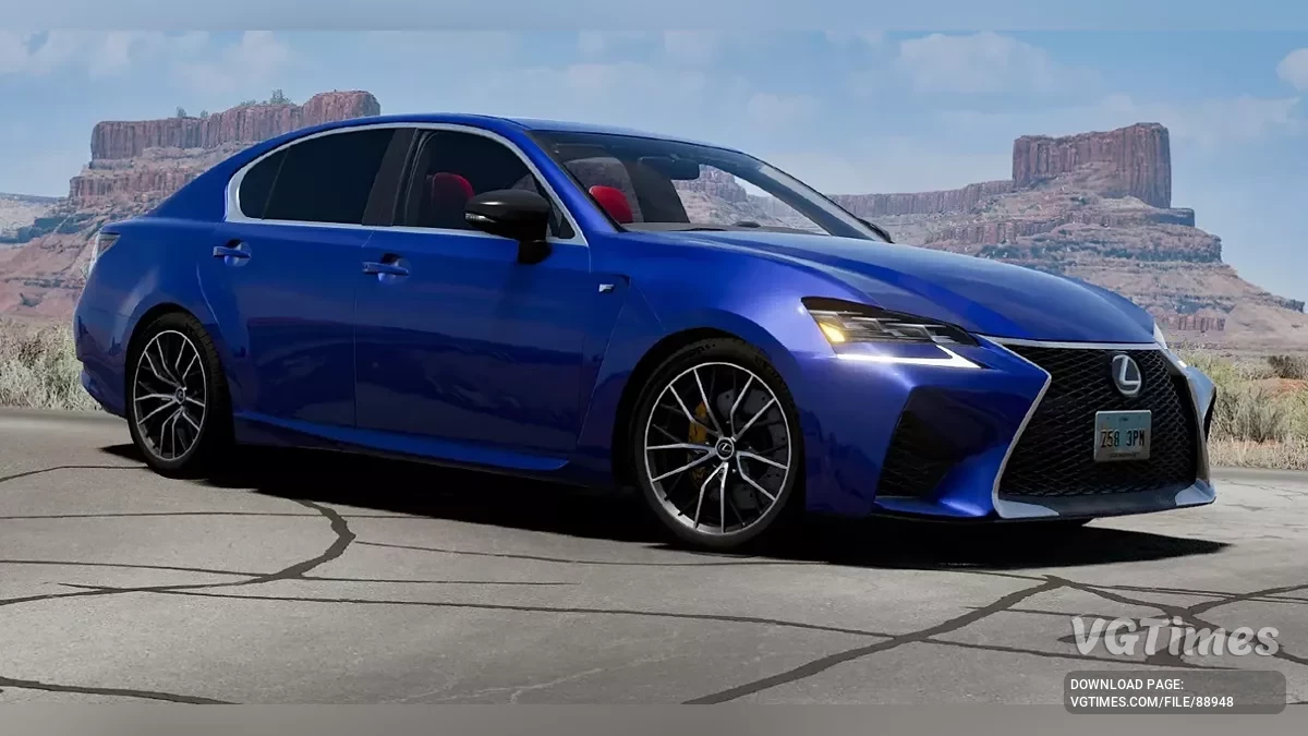 BeamNG.drive — Lexus GS-F v4.65 (0.37.x)