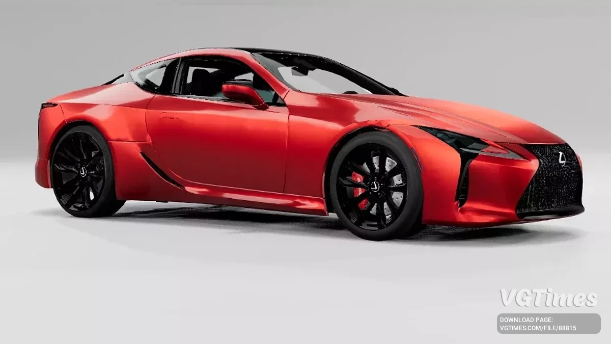 BeamNG.drive — Lexus LC500 v4.80 (0.37.x)