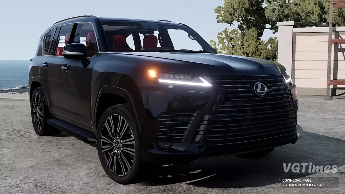 BeamNG.drive — Lexus LX 500d Series 2023 v1.1 (0.37.x)