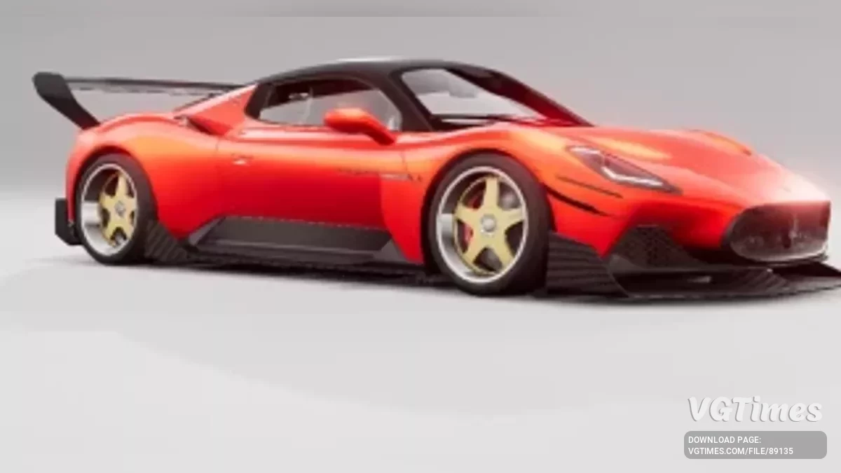 BeamNG.drive — Maserati MC20 v5.0 (0.37.x)