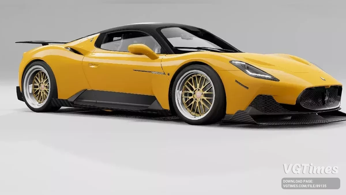 BeamNG.drive — Maserati MC20 v5.0 (0.37.x)