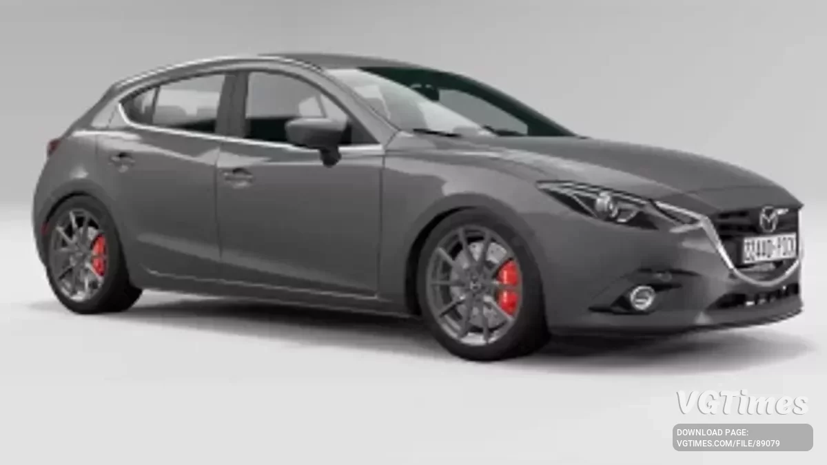 BeamNG.drive — Mazda 3 v4.50 (0.37.x)