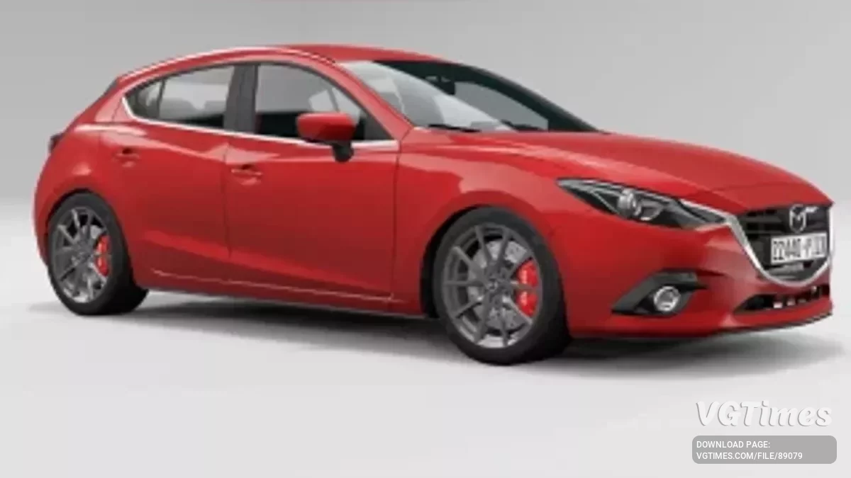 BeamNG.drive — Mazda 3 v4.50 (0.37.x)