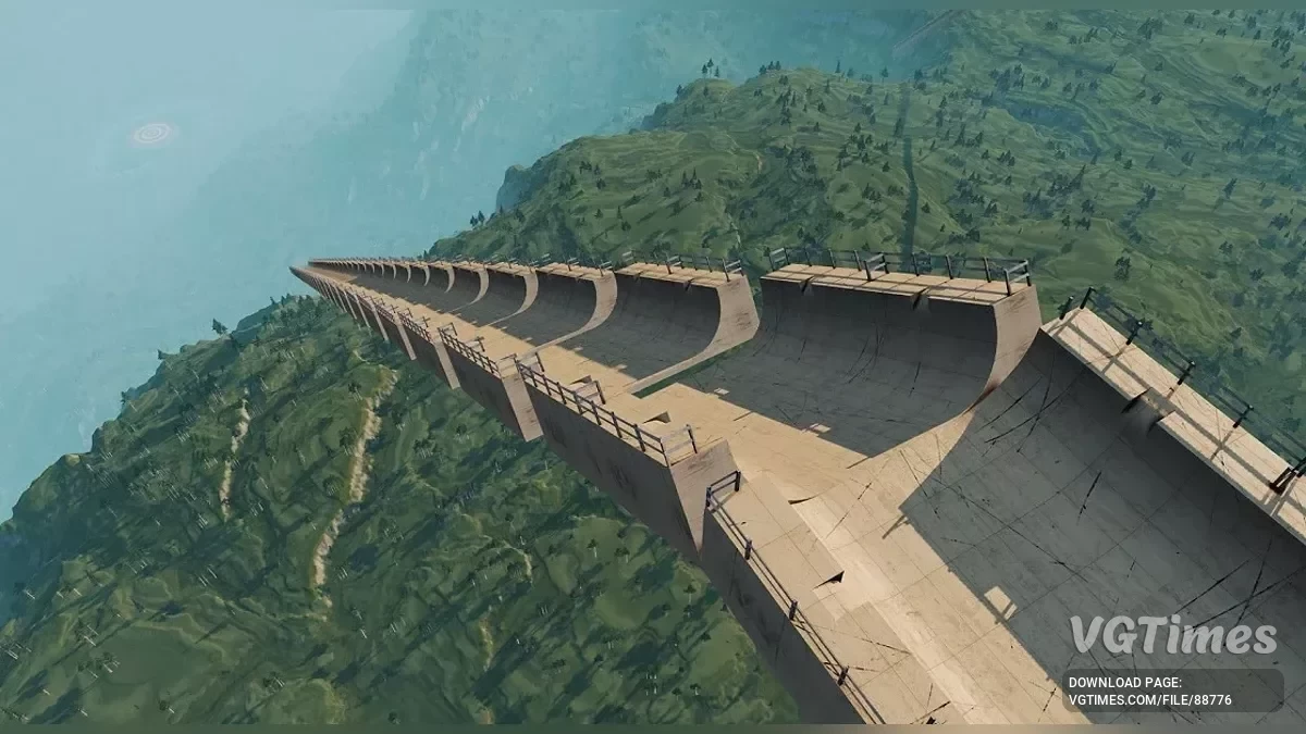 BeamNG.drive — Mega Ramp v2.01 (0.37.x)
