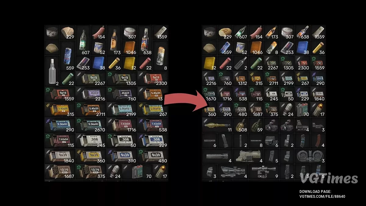 S.T.A.L.K.E.R. 2: Heart of Chornobyl — Мелкие предметы инвентаря