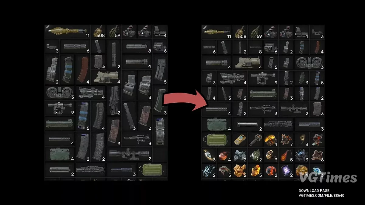 S.T.A.L.K.E.R. 2: Heart of Chornobyl — Мелкие предметы инвентаря