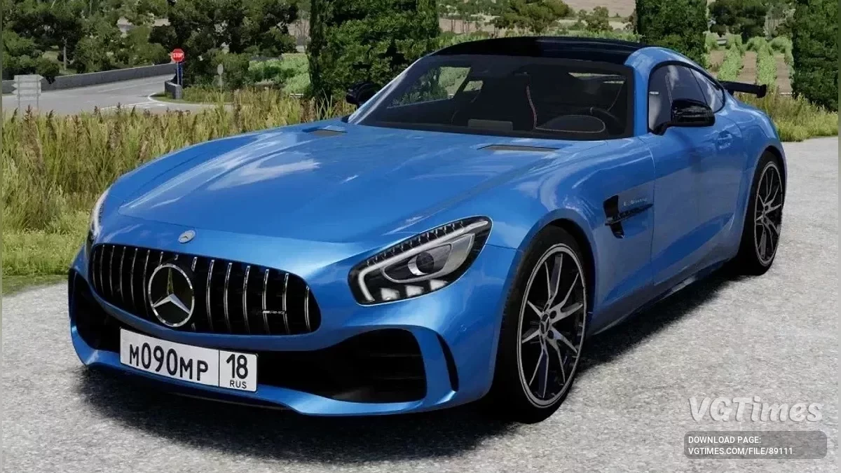 BeamNG.drive — Mercedes AMG GT v4.60 (0.37.x)