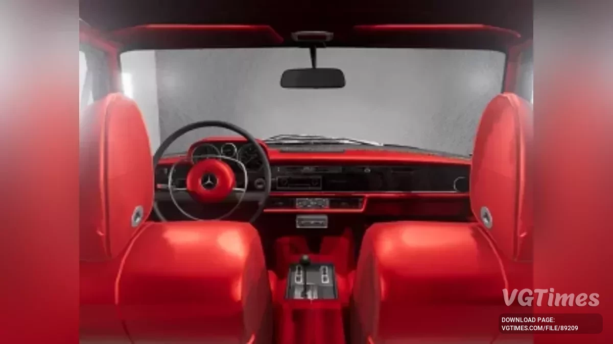 BeamNG.drive — Mercedes-Benz 300 SEL v4.85 (0.37.x)