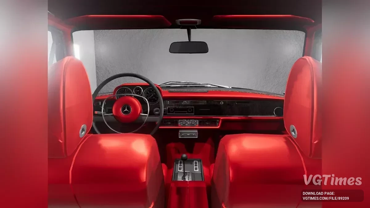 BeamNG.drive — Mercedes-Benz 300 SEL v4.85 (0.37.x)