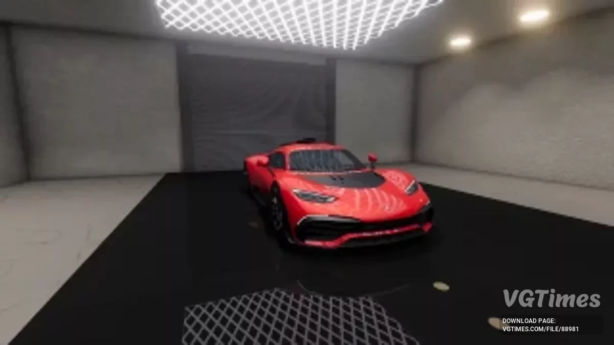 BeamNG.drive — Mercedes Benz AMG One v1.0 (0.37.x)