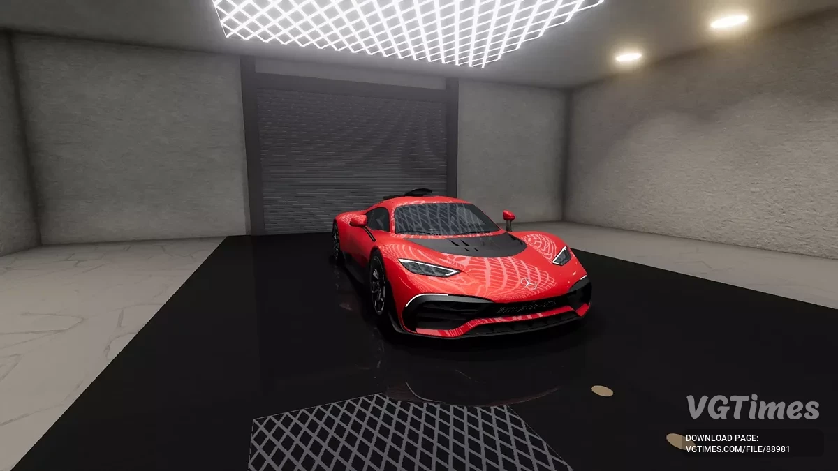 BeamNG.drive — Mercedes Benz AMG One v1.0 (0.37.x)