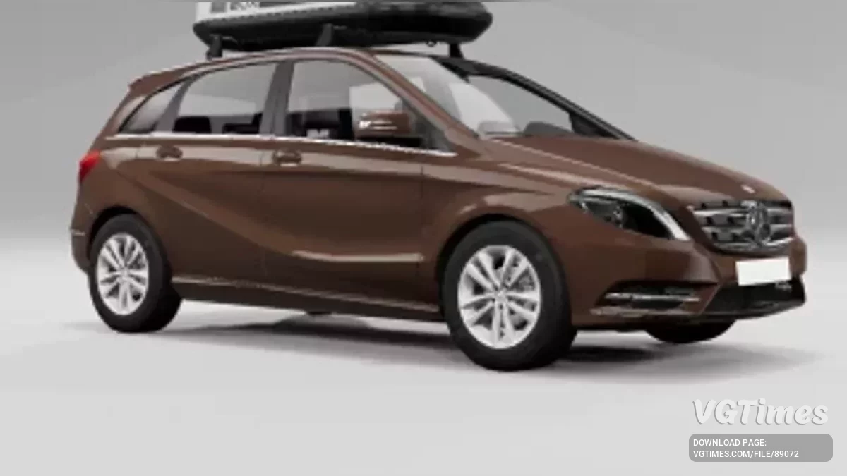BeamNG.drive — Mercedes-Benz B-Class 2011-2014 v4.60 (0.37.x)