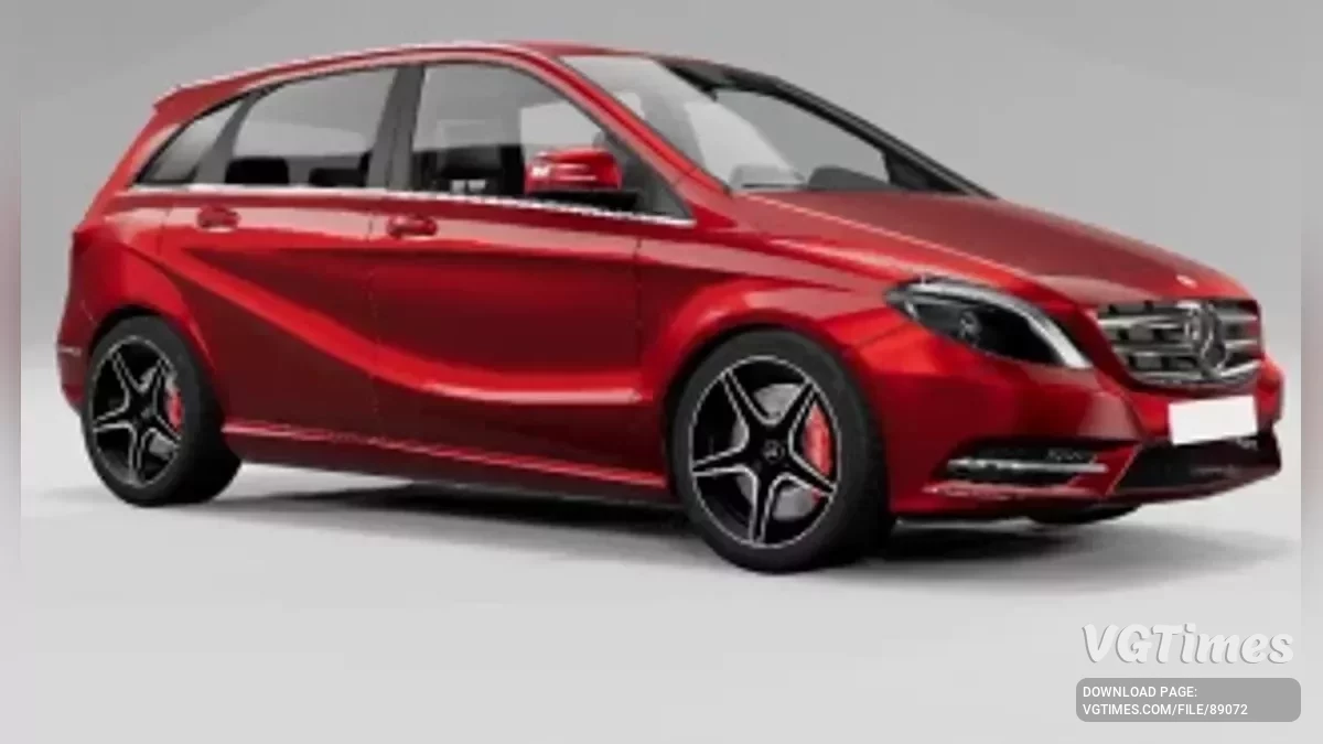 BeamNG.drive — Mercedes-Benz B-Class 2011-2014 v4.60 (0.37.x)