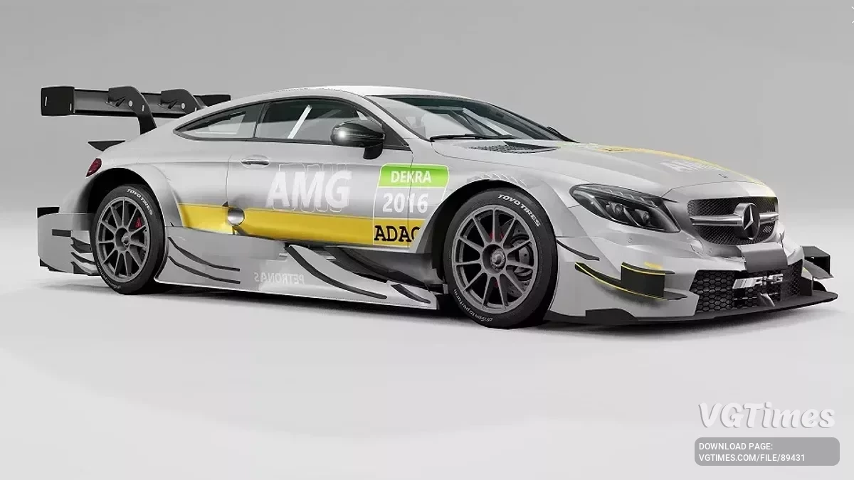 BeamNG.drive — Mercedes-Benz C-Class Coupe v4.50 (0.37.x)