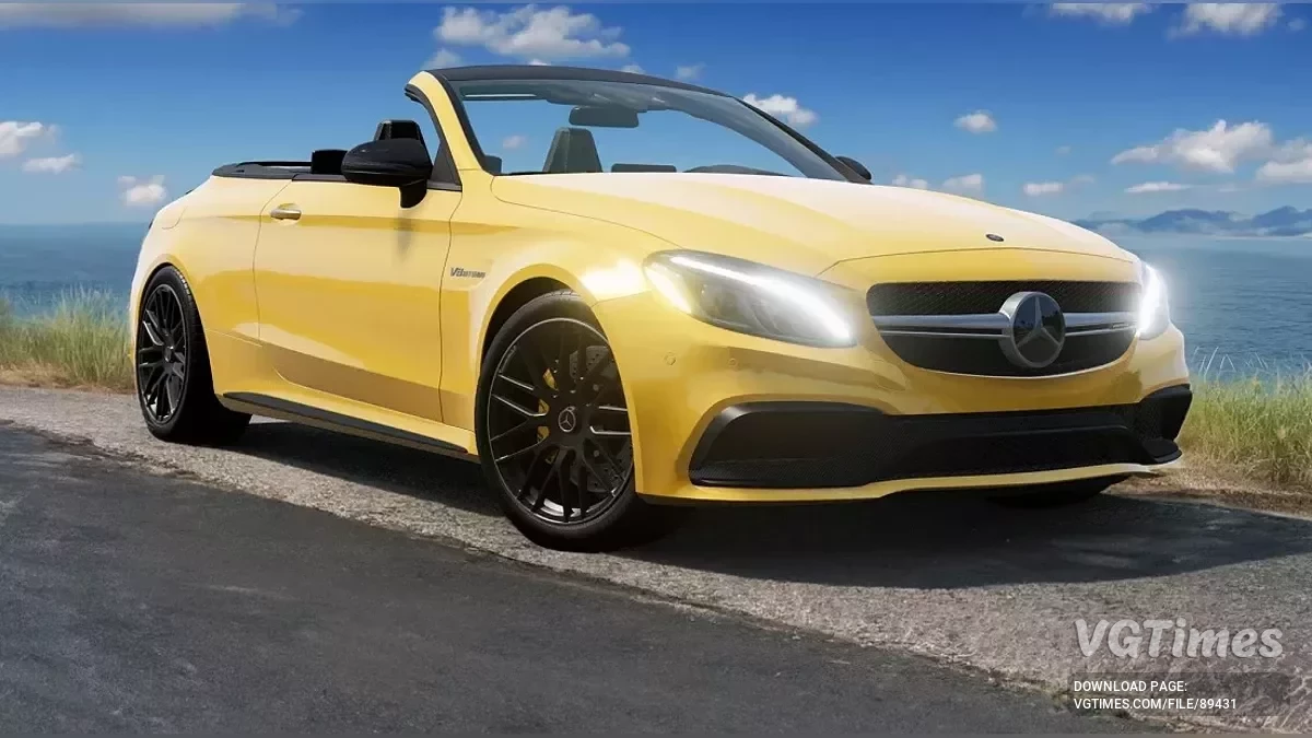 BeamNG.drive — Mercedes-Benz C-Class Coupe v4.50 (0.37.x)