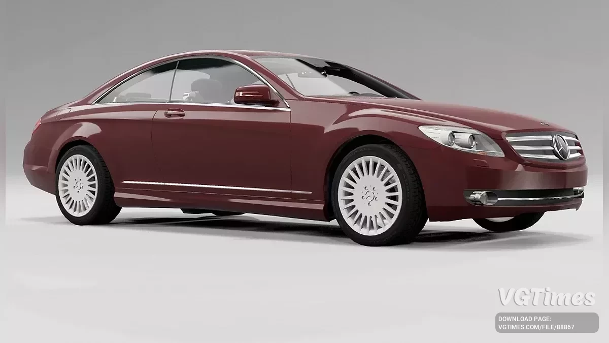 BeamNG.drive — Mercedes-Benz CL 600 (C216) 2006 v3.05 (0.37.x)