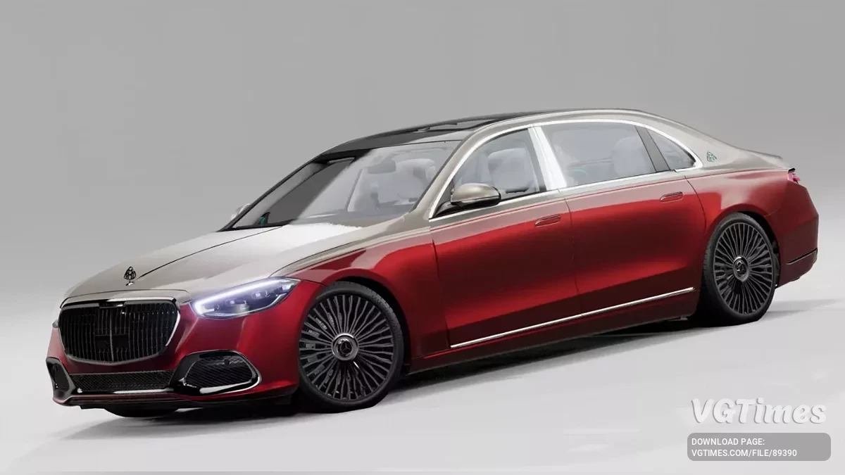 BeamNG.drive — Mercedes-Benz S-Class Maybach v4.30 (0.37.x)