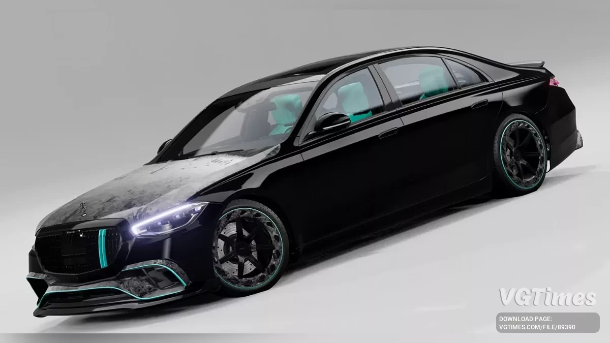 BeamNG.drive — Mercedes-Benz S-Class Maybach v4.30 (0.37.x)