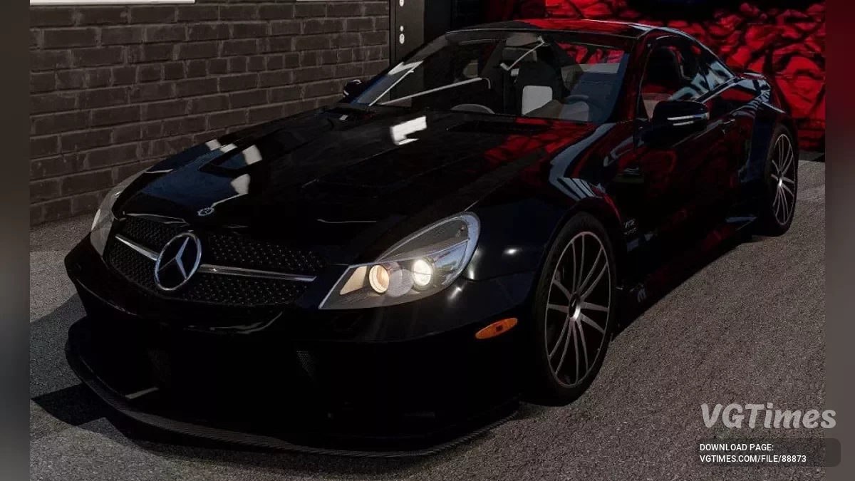 BeamNG.drive — Mercedes-Benz SL65 AMG Black Series New v1.9 (0.37.x)