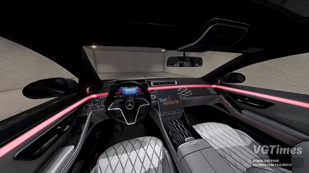 BeamNG.drive — Mercedes-Benz W223 S-Class v4.5 (0.37.x)