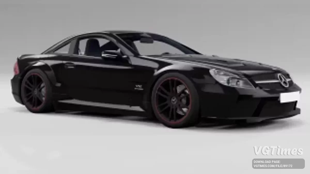 BeamNG.drive — Mercedes SL 65 AMG Black v4.0 (0.37.x)