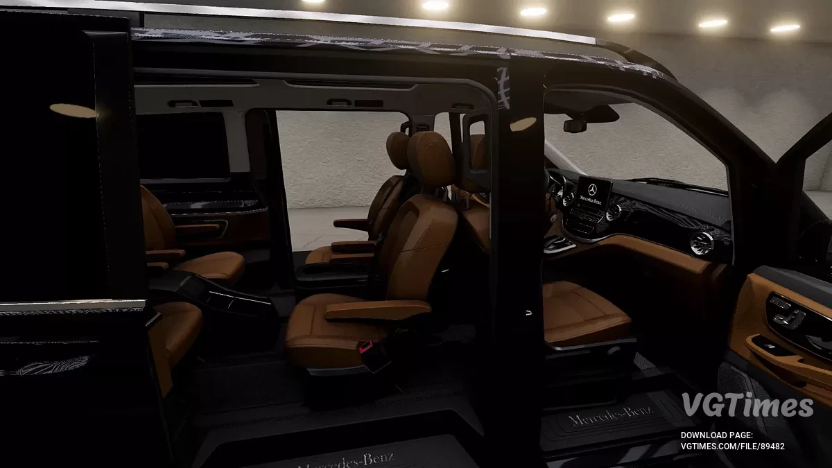 BeamNG.drive — Mercedes V-Class/Vito v1.1 (0.37.x)