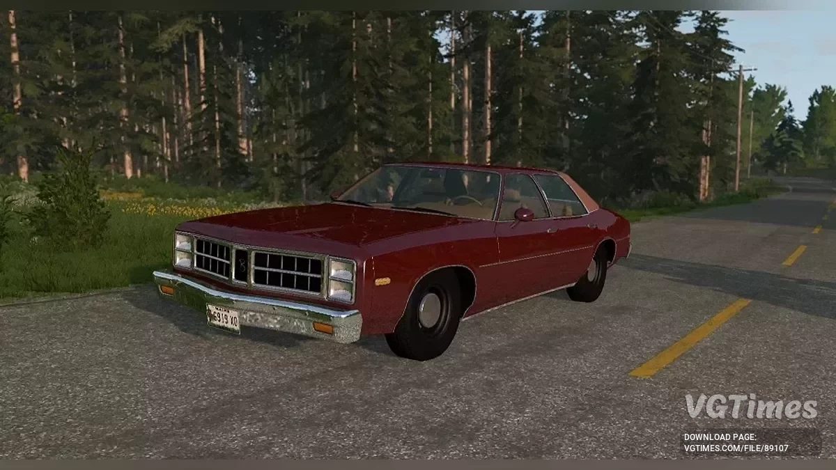 BeamNG.drive — Moonhawk Sedan v4.60 (0.37.x)