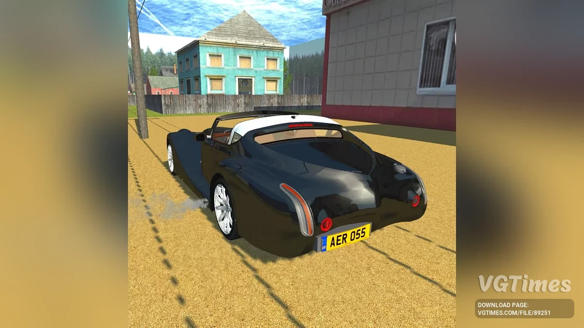 Simple Car Crash Physics Sim — Morgan Aero Supersports