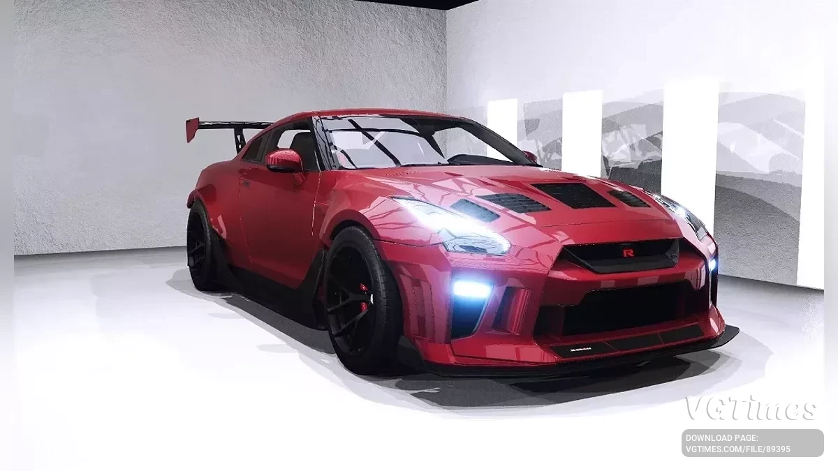 BeamNG.drive — Nissan GTR R35 pack v4.90 (0.37.x)