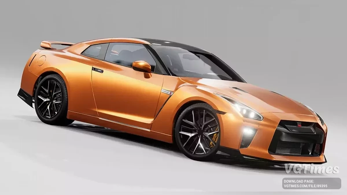 BeamNG.drive — Nissan GTR R35 pack v4.90 (0.37.x)