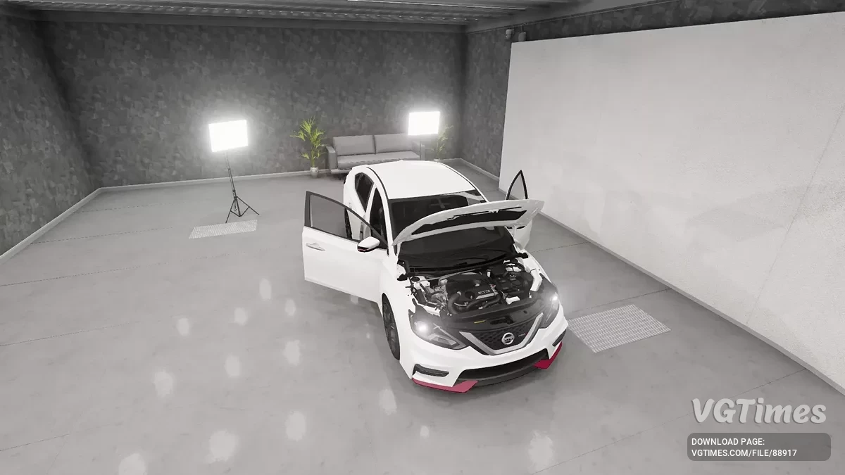 BeamNG.drive — Nissan Sentra B17 v1.5.2 (0.37.x)