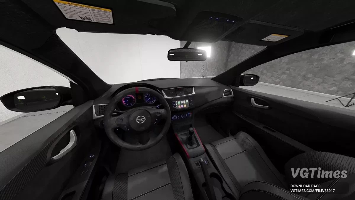 BeamNG.drive — Nissan Sentra B17 v1.5.2 (0.37.x)