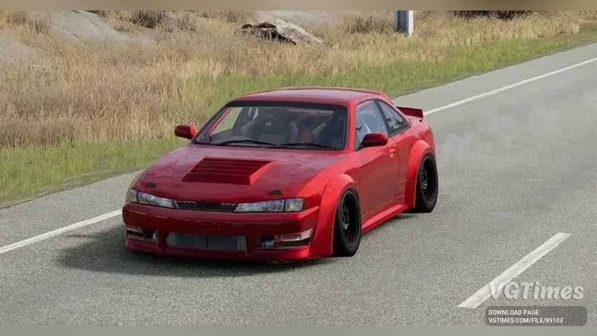 BeamNG.drive — Nissan Silvia 200SX (S14) (0.37.x)