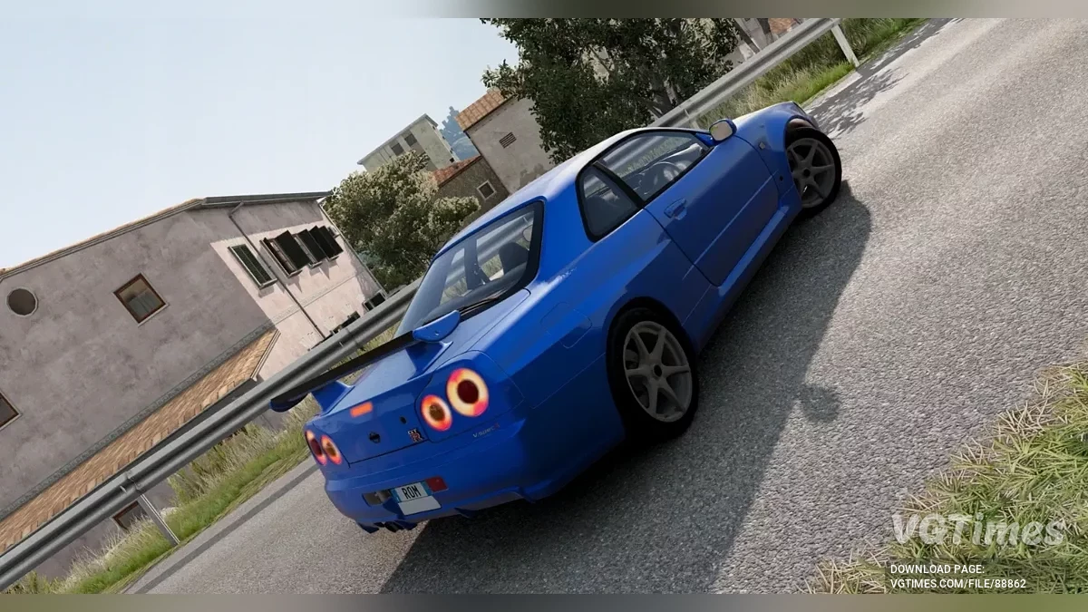BeamNG.drive — Nissan Skyline R34 (0.37.x)