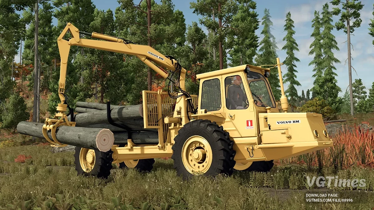 Farming Simulator 25 — Пак транспорта Volvo