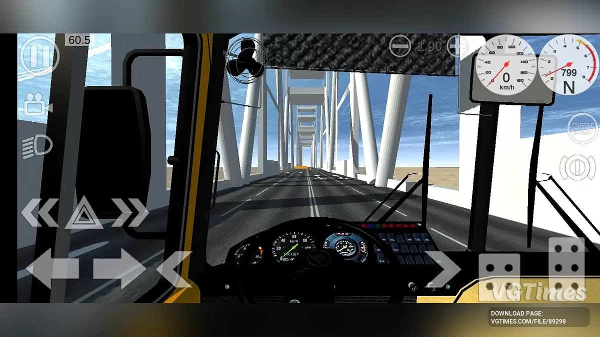 Not Simple Car Crash — Школьный автобус ПАЗ 3205